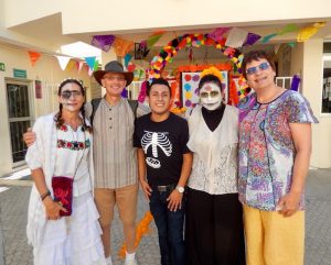 Ambassadeurs de France dans une école mexicaine