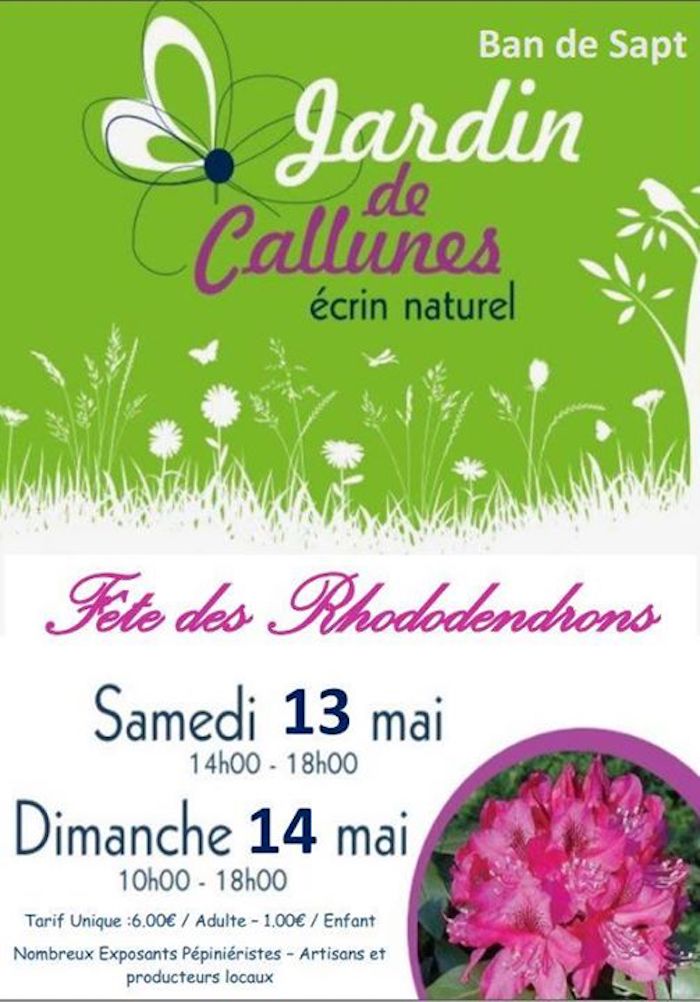 Fête des Rhododendrons - Jardin des Callunes