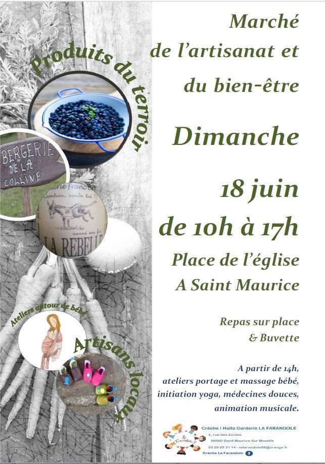 Marché de l'Artisanat et du Bien-Être - Saint-Maurice